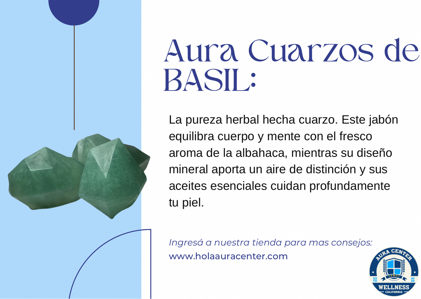 AURA CUARZO DE ALBAHACA